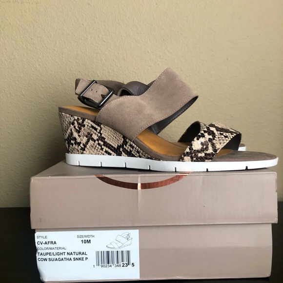 Crown Vintage Women Wedges Sandals - Picture 3 of 6